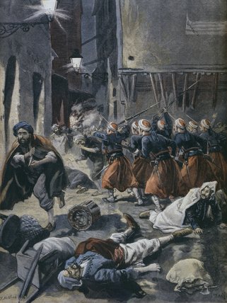 Violent Anti-semitic Riots In Algiers — Oswaldo Tofani
