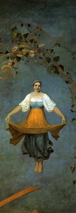 Girl On The Swing — Alexei Venetsianov