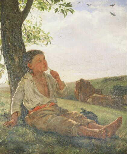 Le Petit Pâtre — Léon Riesener