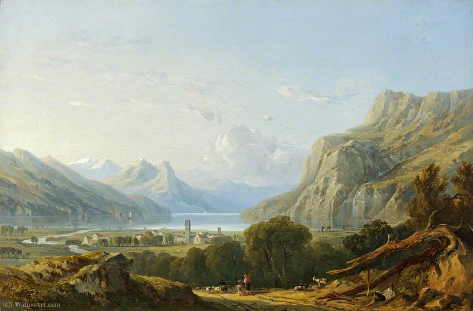 The Lake Of Wallenstadt — George Arthur Fripp