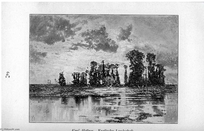 Englische Landschaft — Karl Heffner