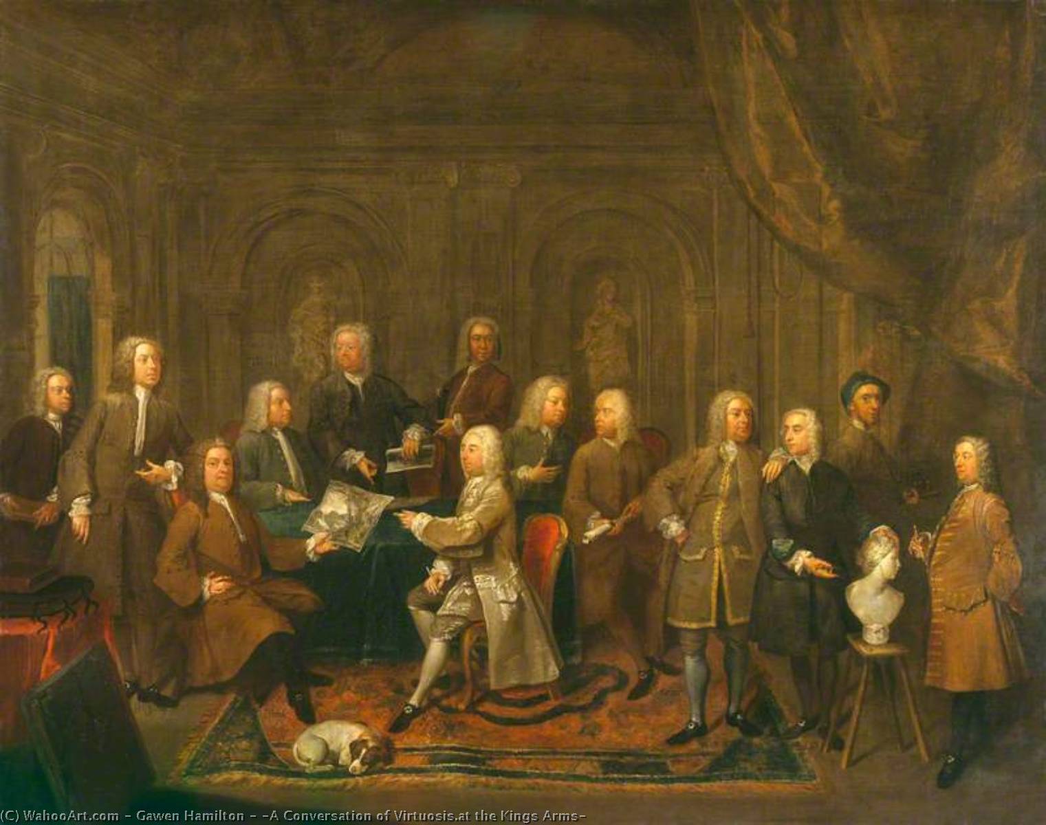 'a Conversation Of Virtuosis.at The Kings Arms' — Gawen Hamilton