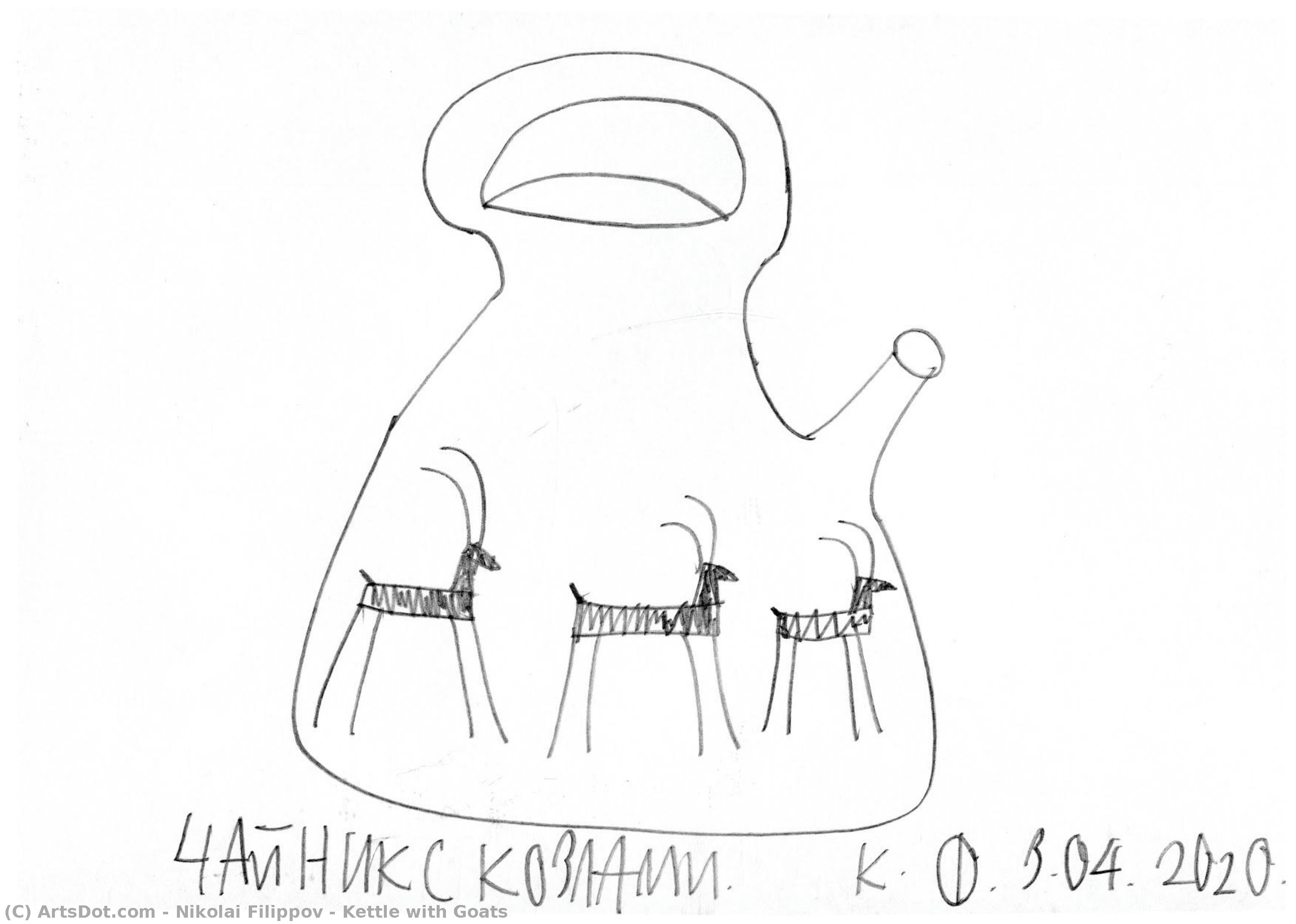 Kettle With Goats — Nikolai Filippov