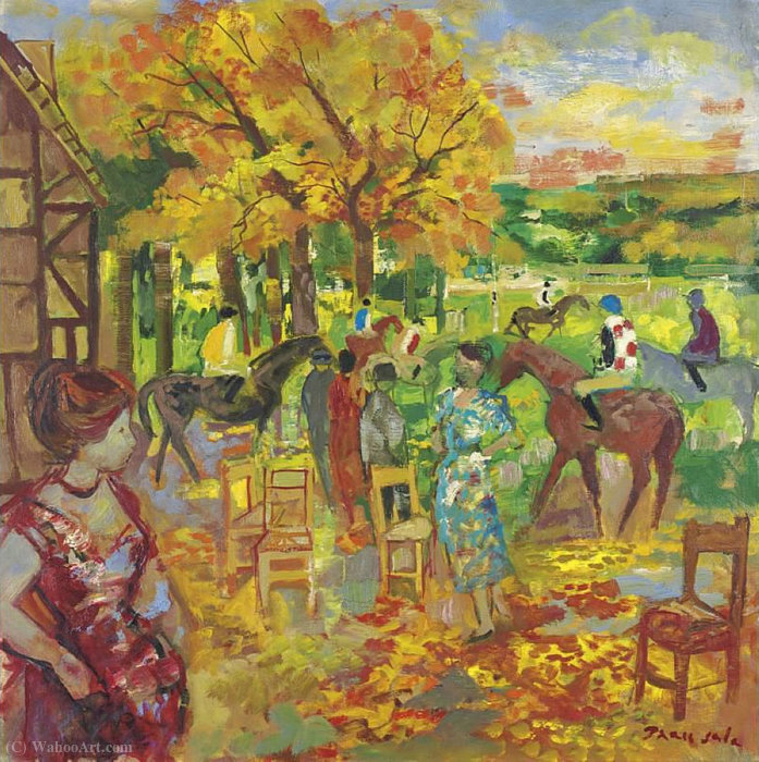 At The Horses Races, (1966) — Emilio Grau Sala