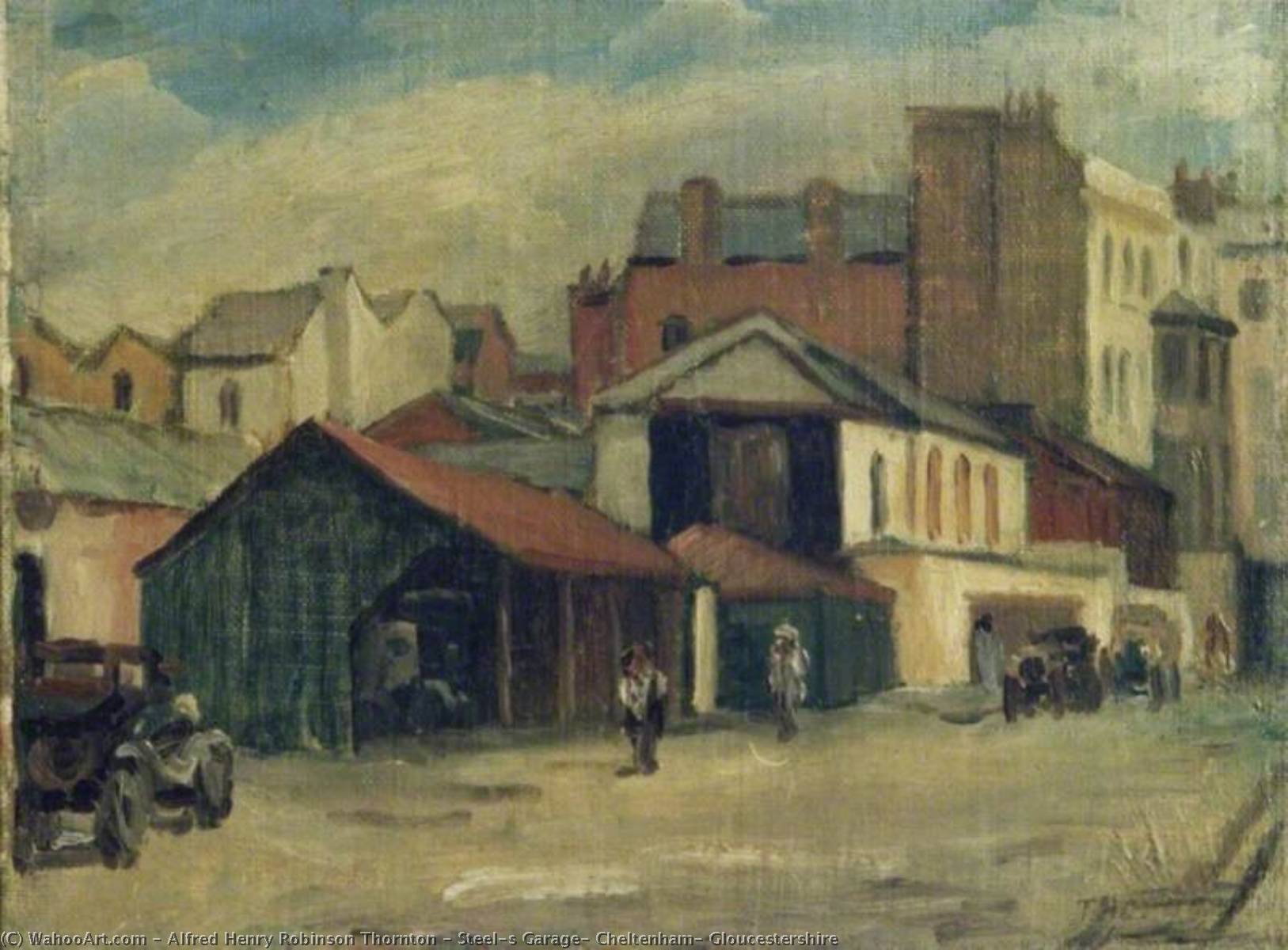 Steel's Garage, Cheltenham, Gloucestershire — Alfred Henry Robinson Thornton