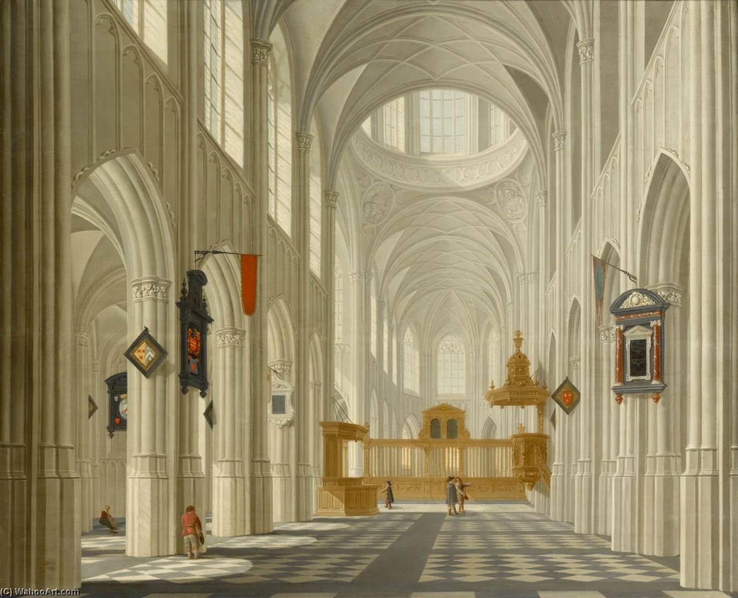 Interior Of A Church — Daniel De Blieck