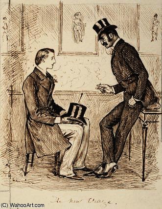 The New Craze — George Louis Palmella Busson Du Maurier