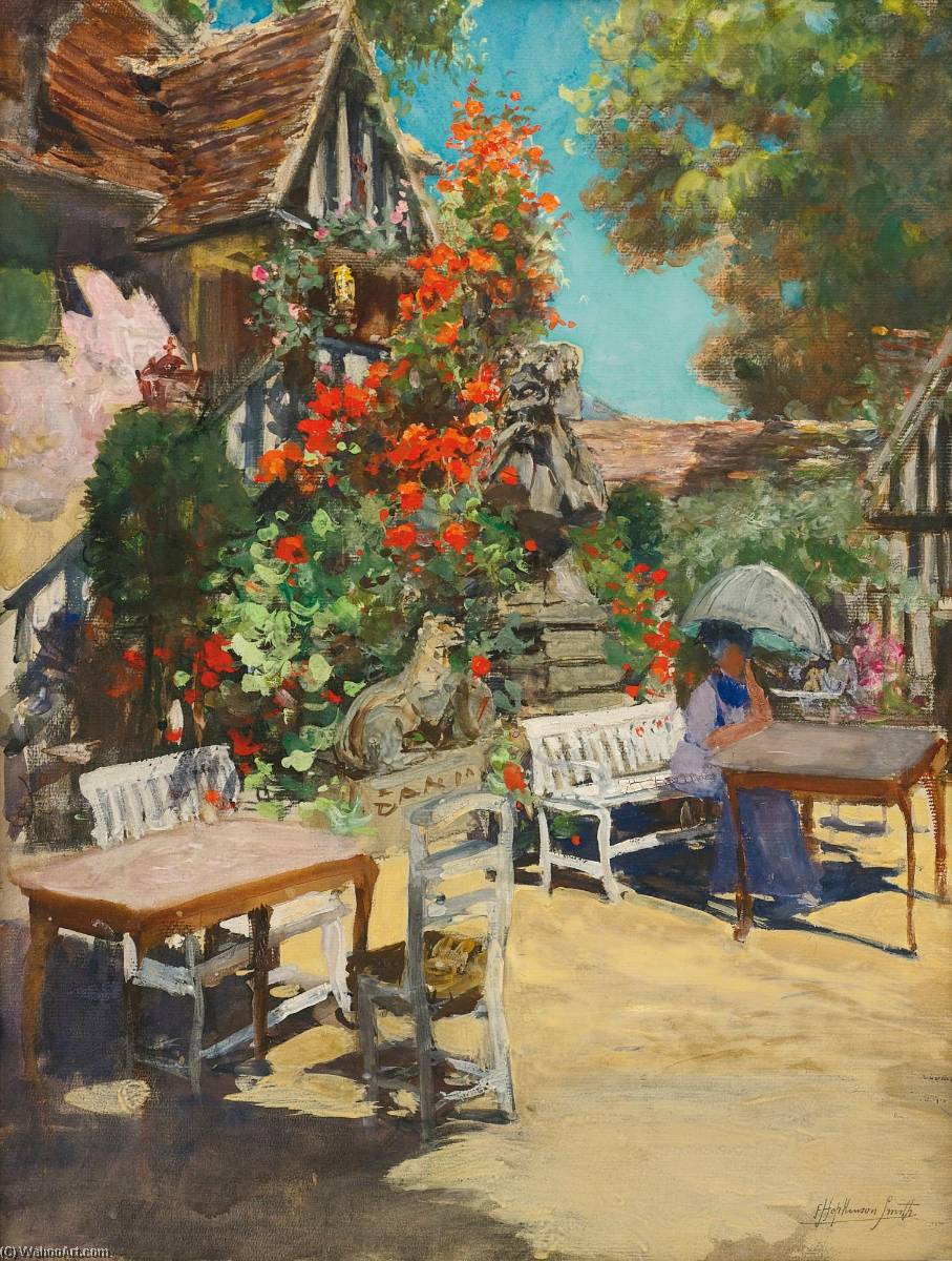 Under An Umbrella, Inn Of William The Conqueror — Francis Hopkinson Smith