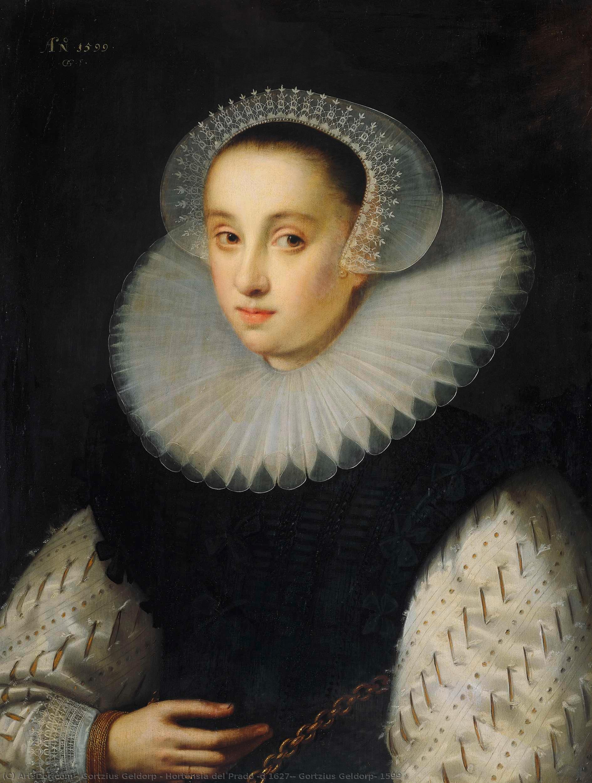 Hortensia Del Prado (d 1627), Gortzius Geldorp, 1599 — Gortzius Geldorp