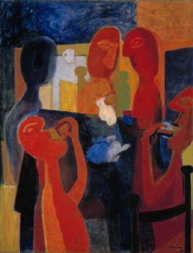 Le Repas — Maurice Estève
