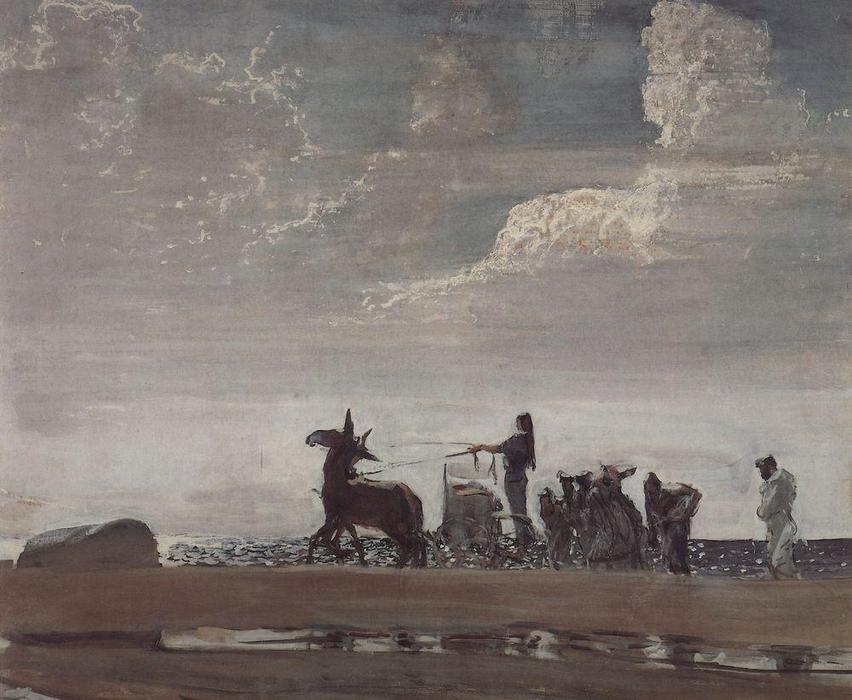 Odyssey And Nausicaa — Valentin Alexandrovich Serov