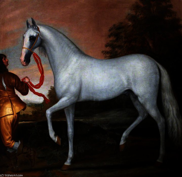'horse Thief' (a Groom Leading A Grey) — Sir Anthony Van Dyck