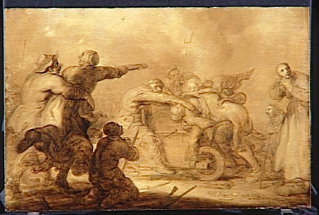 Trop Stupides Pour Etre Affines — Adriaen Pietersz. Van De Venne