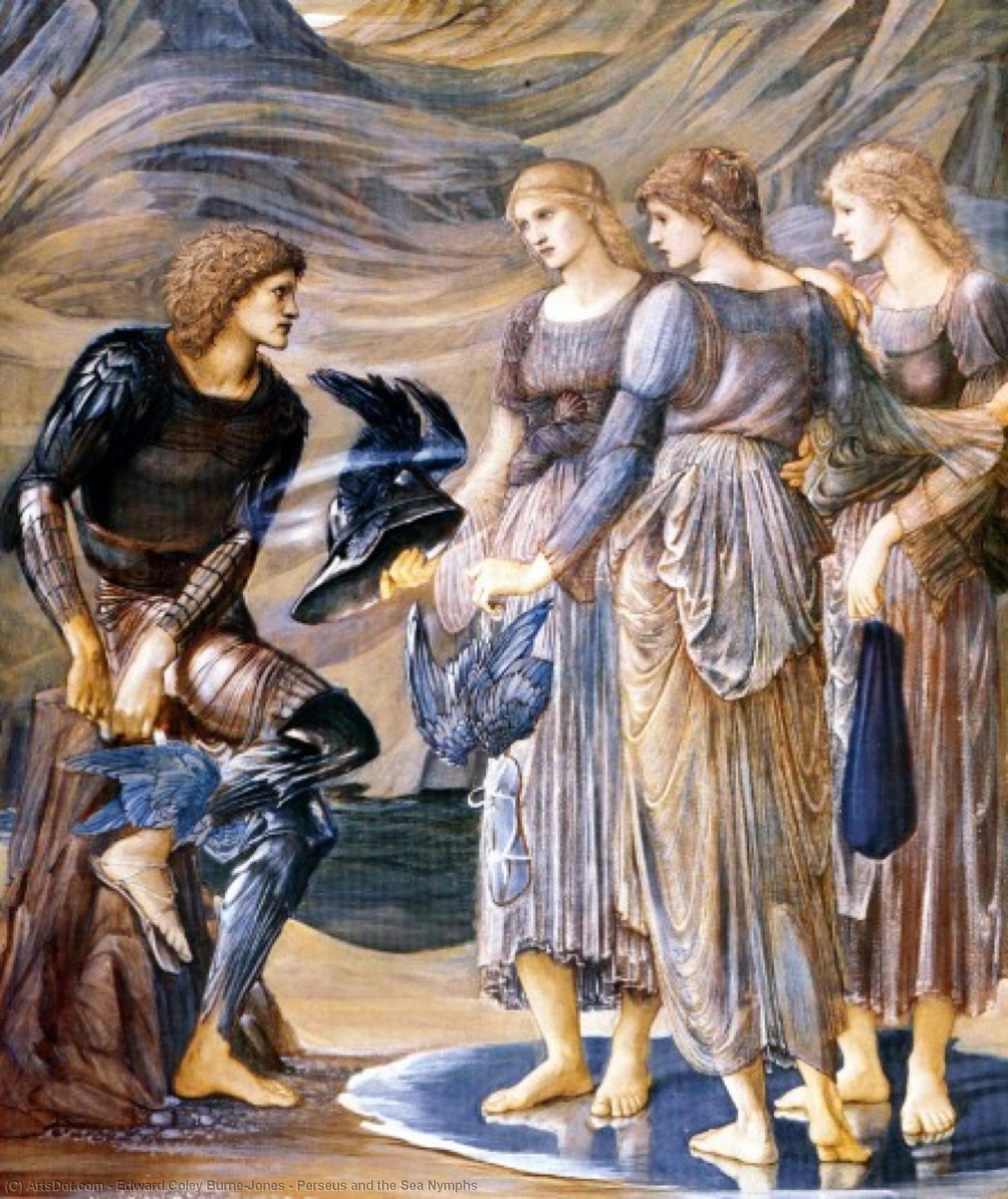 Perseus And The Sea Nymphs — Edward Coley Burne-jones