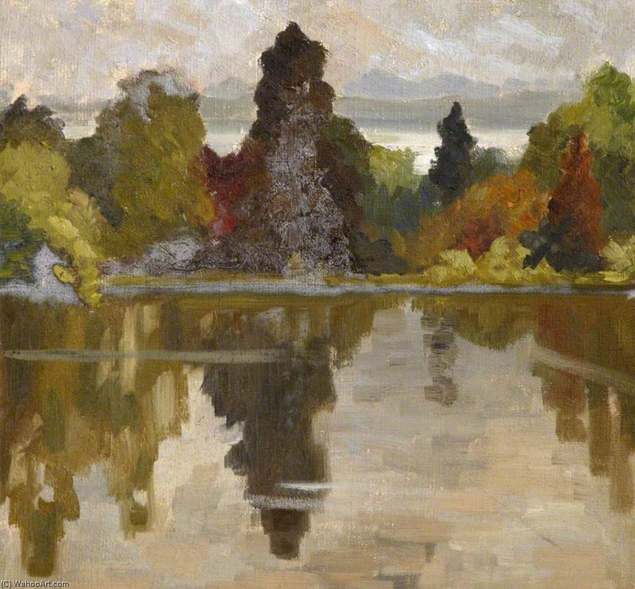 The Lake At Mount Stewart — Margaret Frances Anne Vane-tempest-stewart