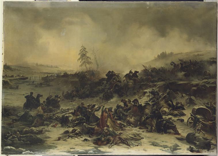 Combat De Krasnoe, 17 Novembre 1812 — Jean Charles Langlois
