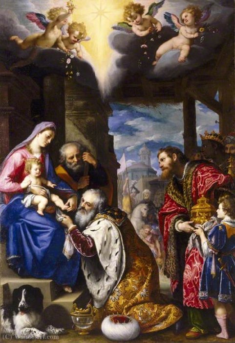 The Adoration Of The Magi — Lodovico Cardi (cigoli)