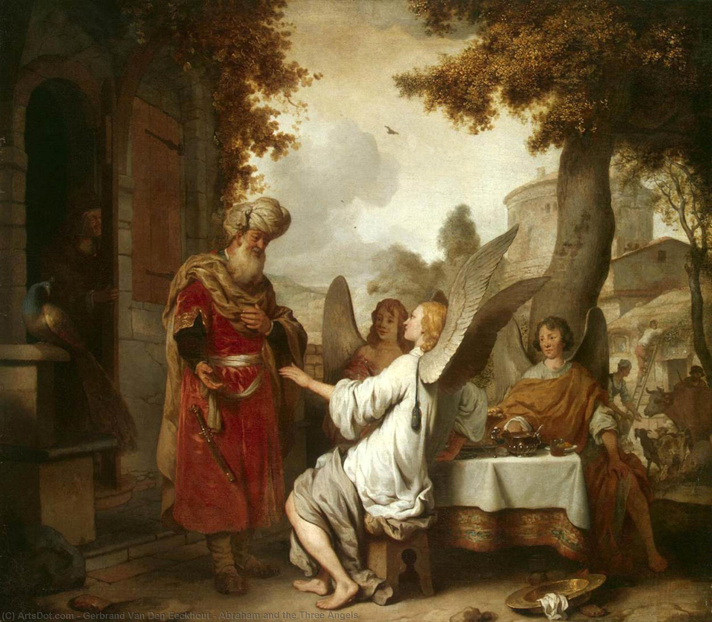 Abraham And The Three Angels — Gerbrand Van Den Eeckhout