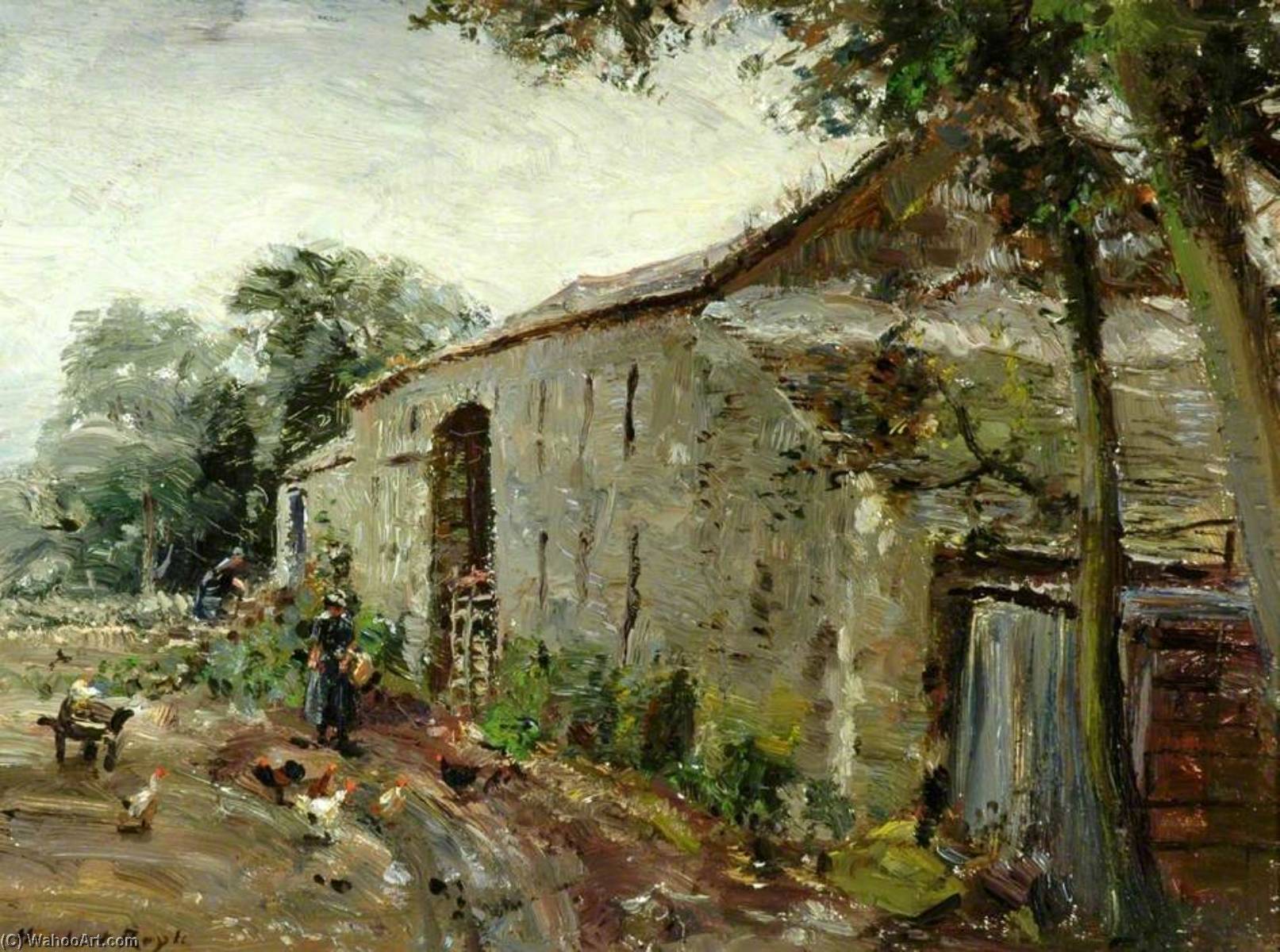 A Welsh Barn — Herbert F Royle