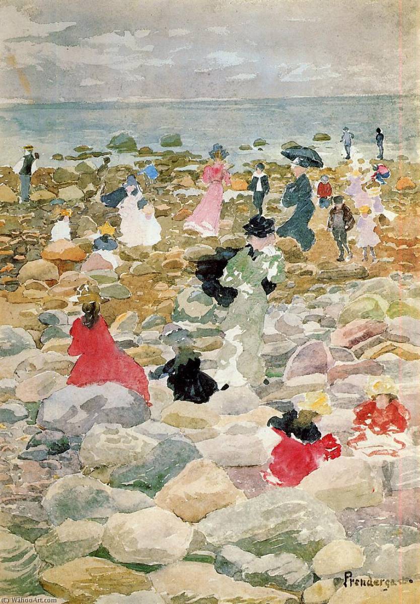 Low Tide, Nantucket — Maurice Brazil Prendergast