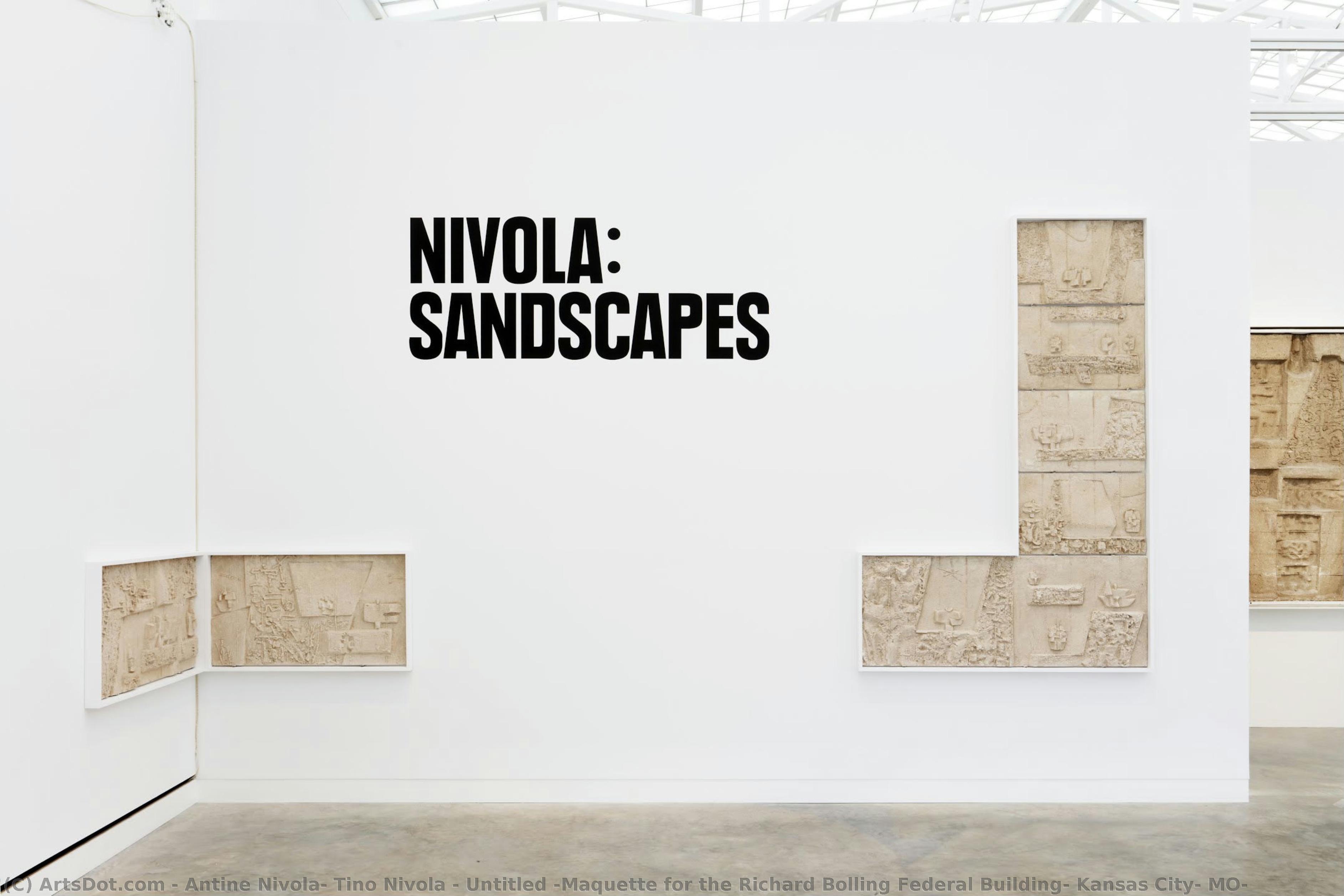 Untitled [maquette For The Richard Bolling Federal Building, Kansas City, Mo] — Antine Nivola, Tino Nivola