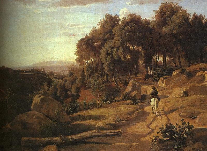 A View Near Colterra — Žan-batist Kamil Korote