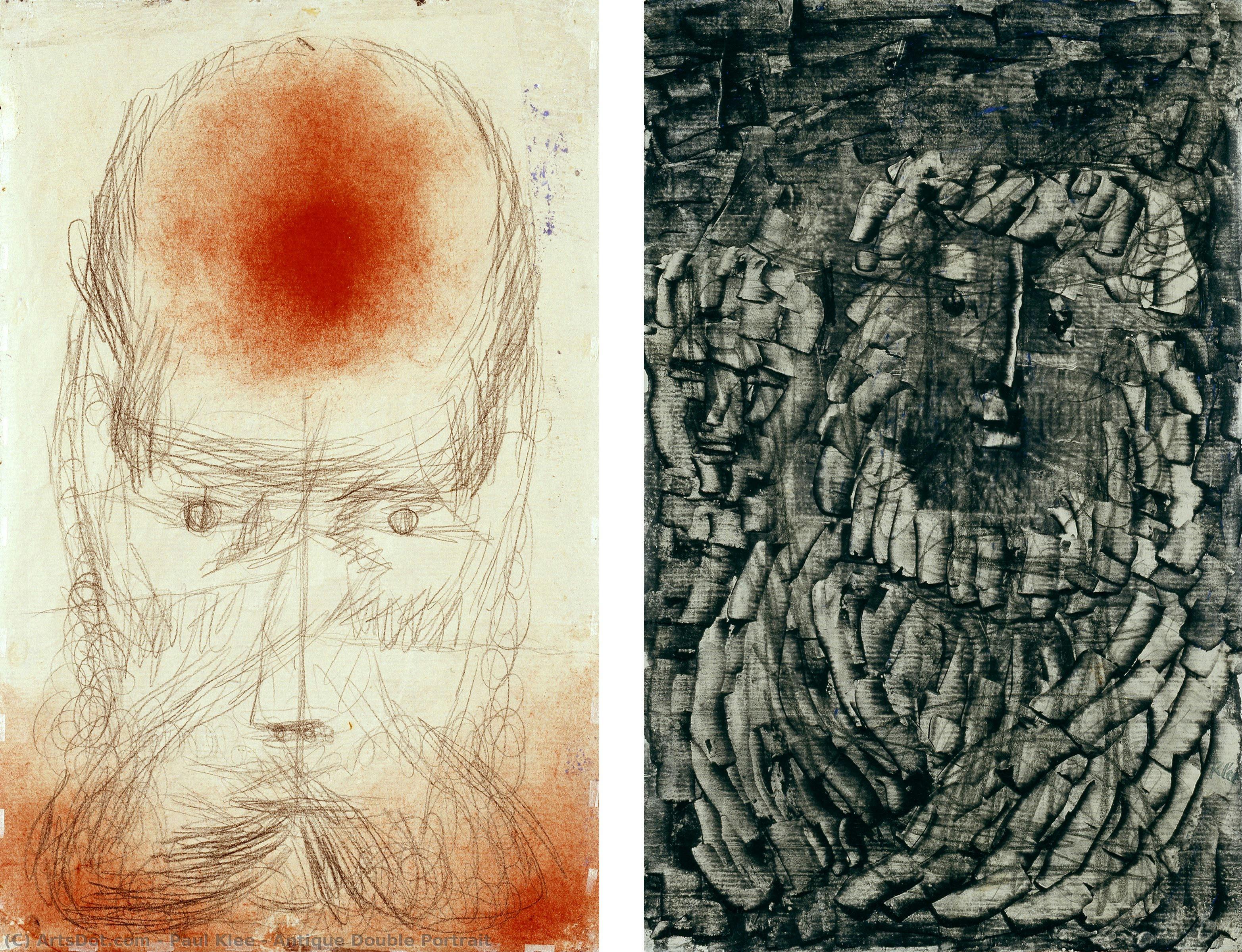 Antique Double Portrait — Paul Klee