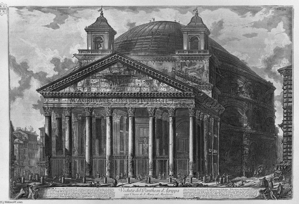 View Of The Pantheon Of Agrippa — Giovanni Battista Piranesi