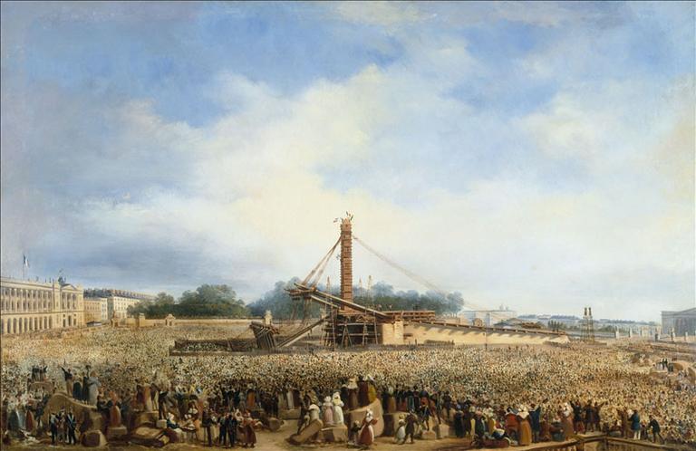 Erection De L'obélisque De Louqsor Sur La Place De La Concorde, Le 25 Octobre 1836 (actuel 8ème Arrondissement) — Dubois François