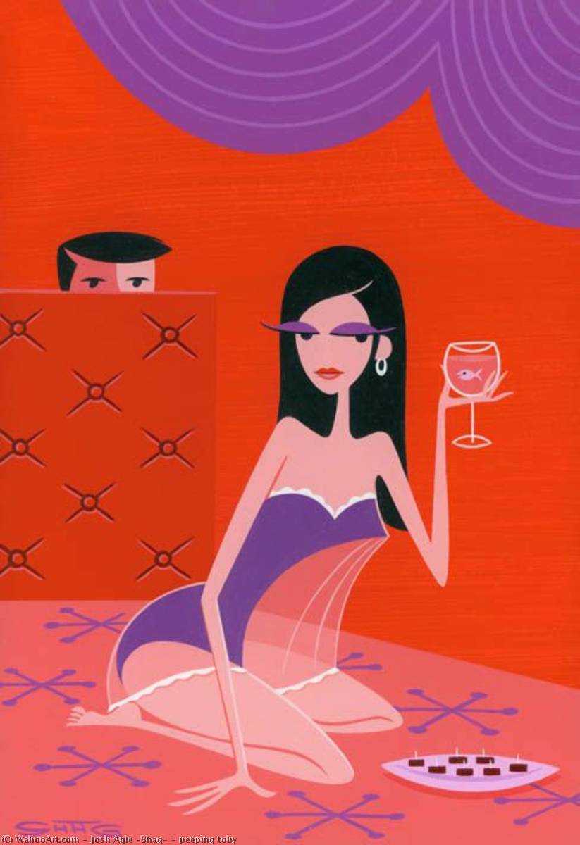 Peeping Toby — Josh Agle