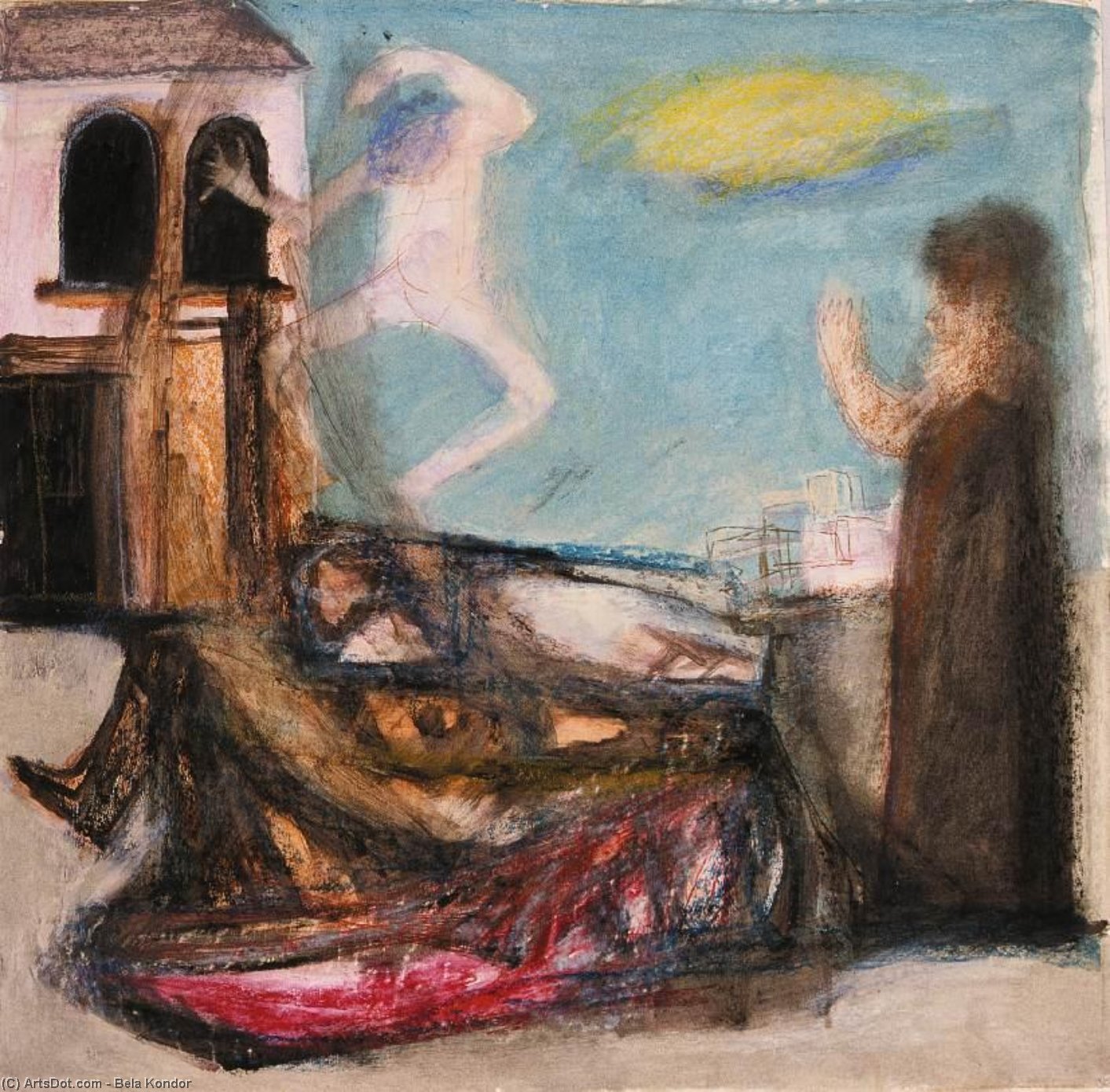 Scene From The Period Of The Eastern Church — Bela Kondor