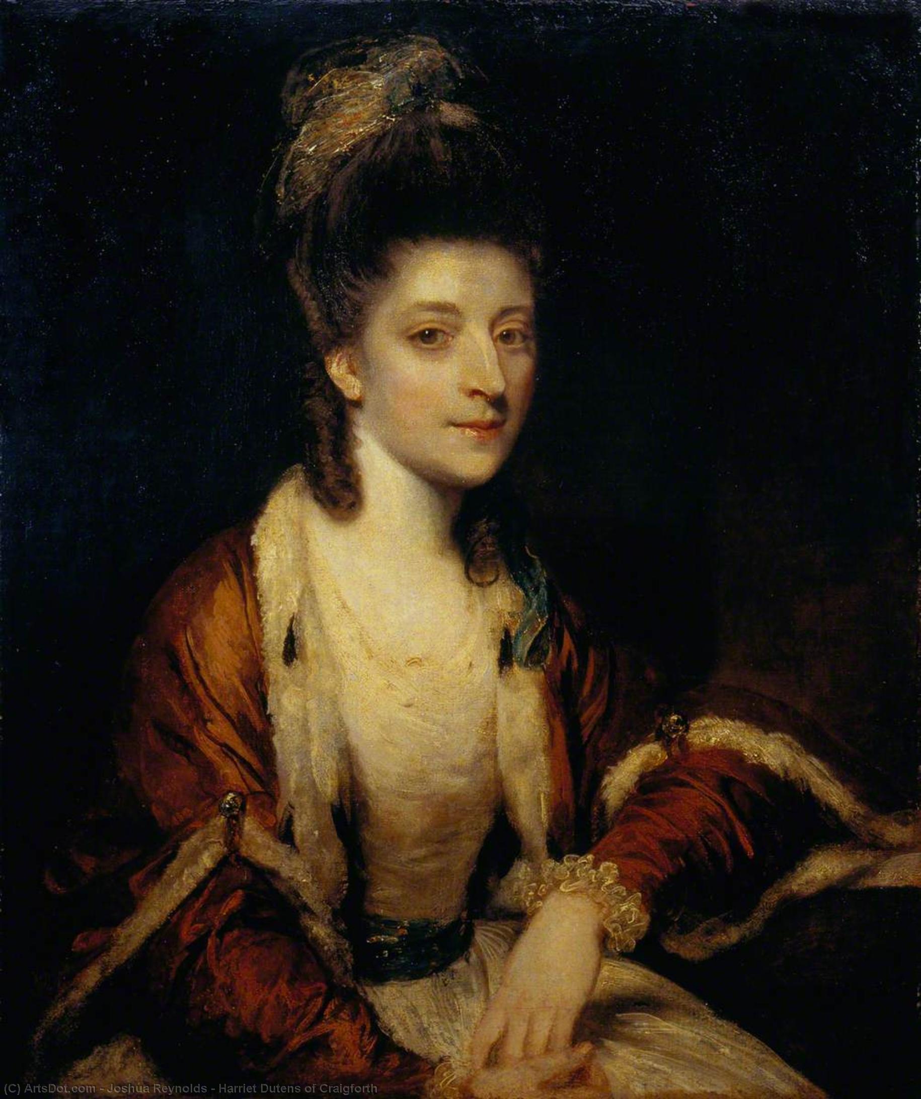 Harriet Dutens Of Craigforth — Sir Joshua Reynolds