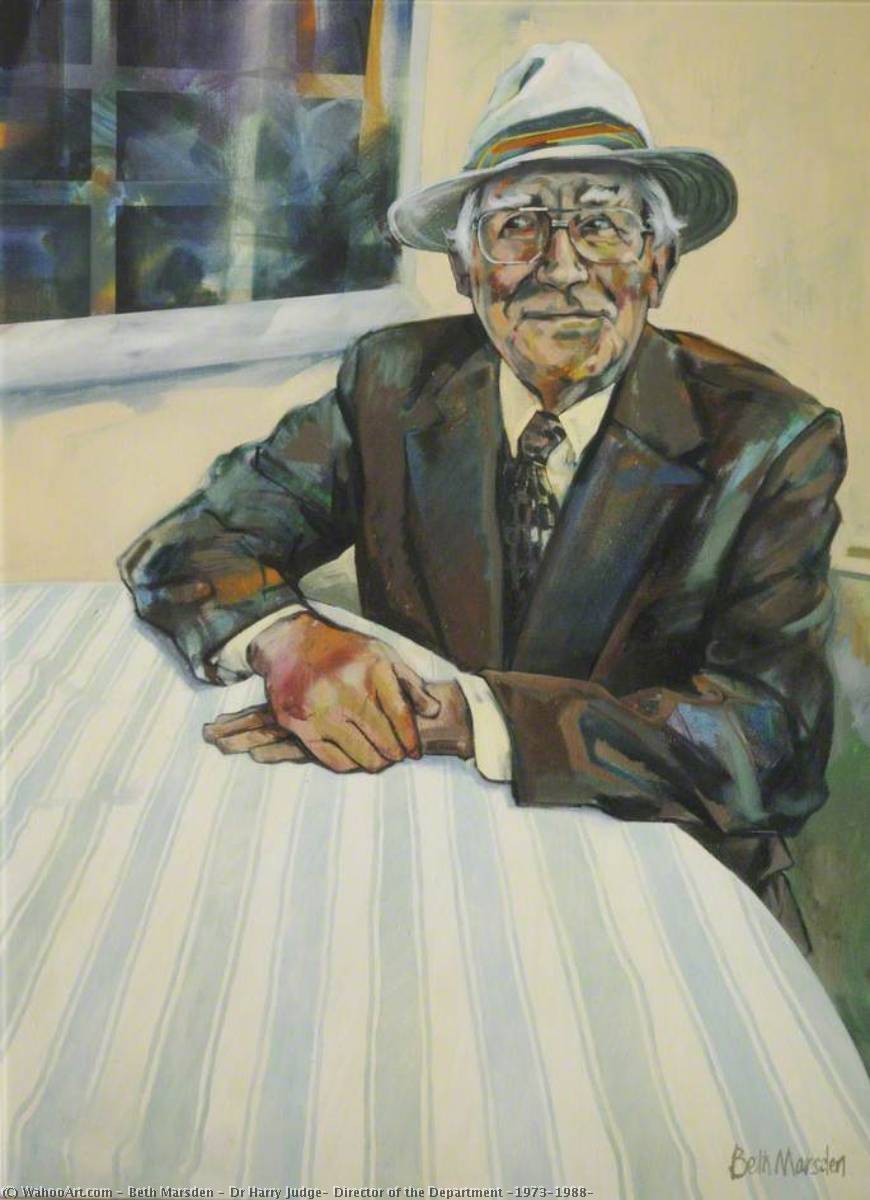 Dr Harry Judge, Director Of The Department (1973–1988) — Beth Marsden