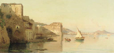 A View On Palazzo D'anna And The Bay Of Naples — Alessandro La Volpe