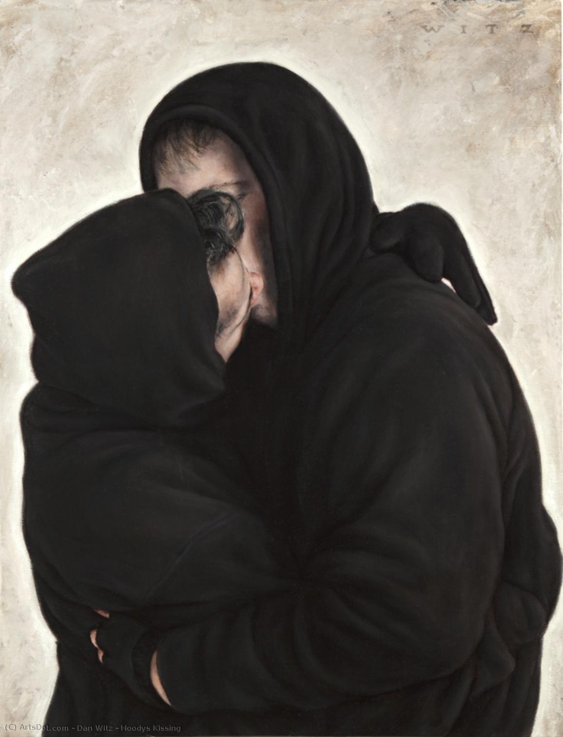 Hoodys Kissing — Dan Witz