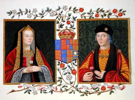 Double Portrait Of Elizabeth Of York And Henry Vii ) — Sarah Countess Of Essex
