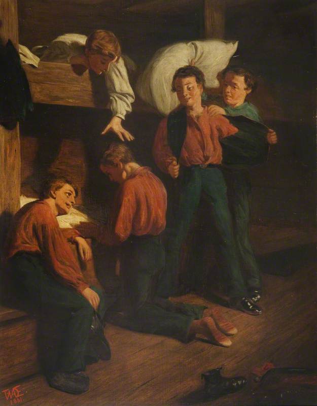 The First Night At Sea — Thomas Wade