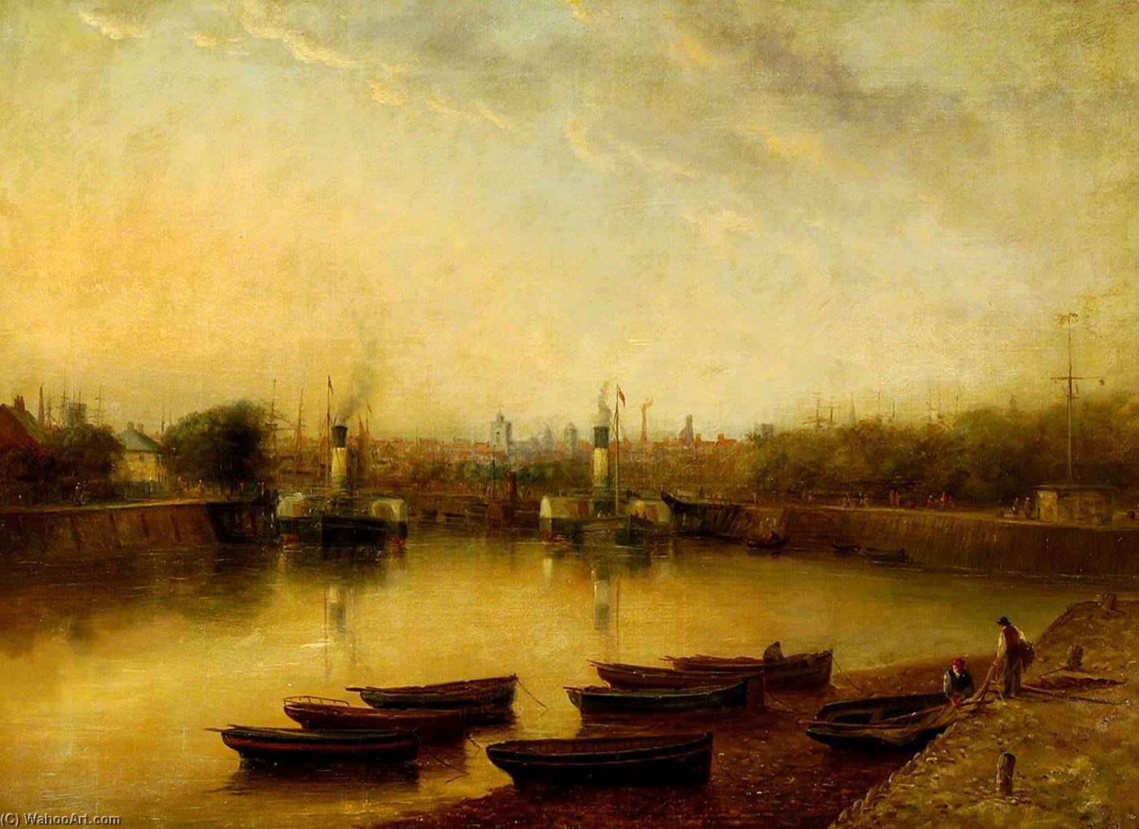 New Cut, West Entrance To Old Dock, Ipswich — John Moore Of Ipswich