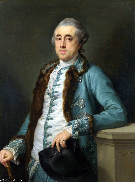 Portrait Of John Scott Of Banks Fee — Pompeo Batoni