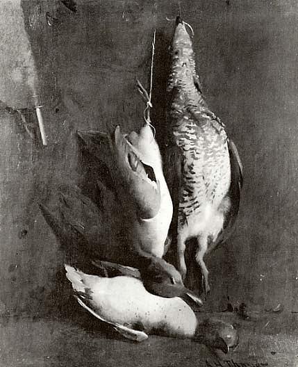 Trophy Of Game Birds, (painting) — Abbott Handerson Thayer