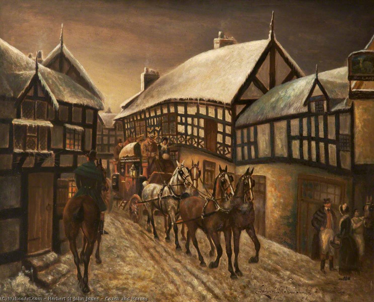 Coach And Horses — Herbert St John Jones