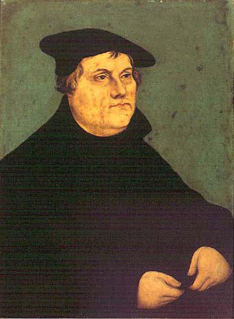 Portraits Of Martin Luther 1 — Lucas Cranach The Elder