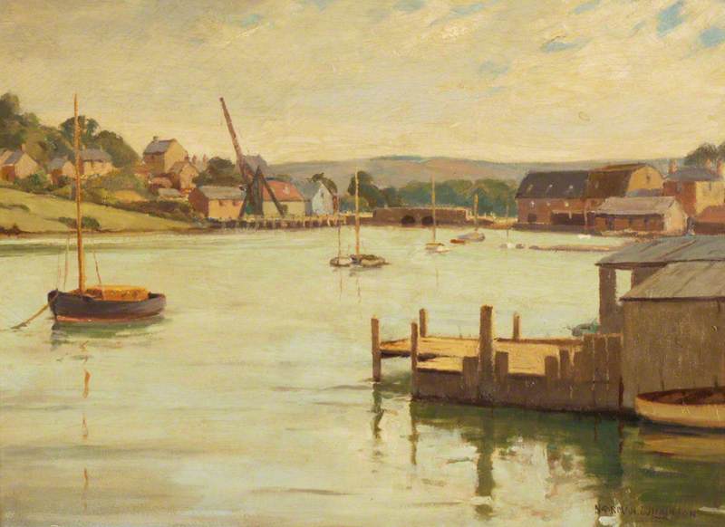 Estuary Scene — Norman Wilkinson