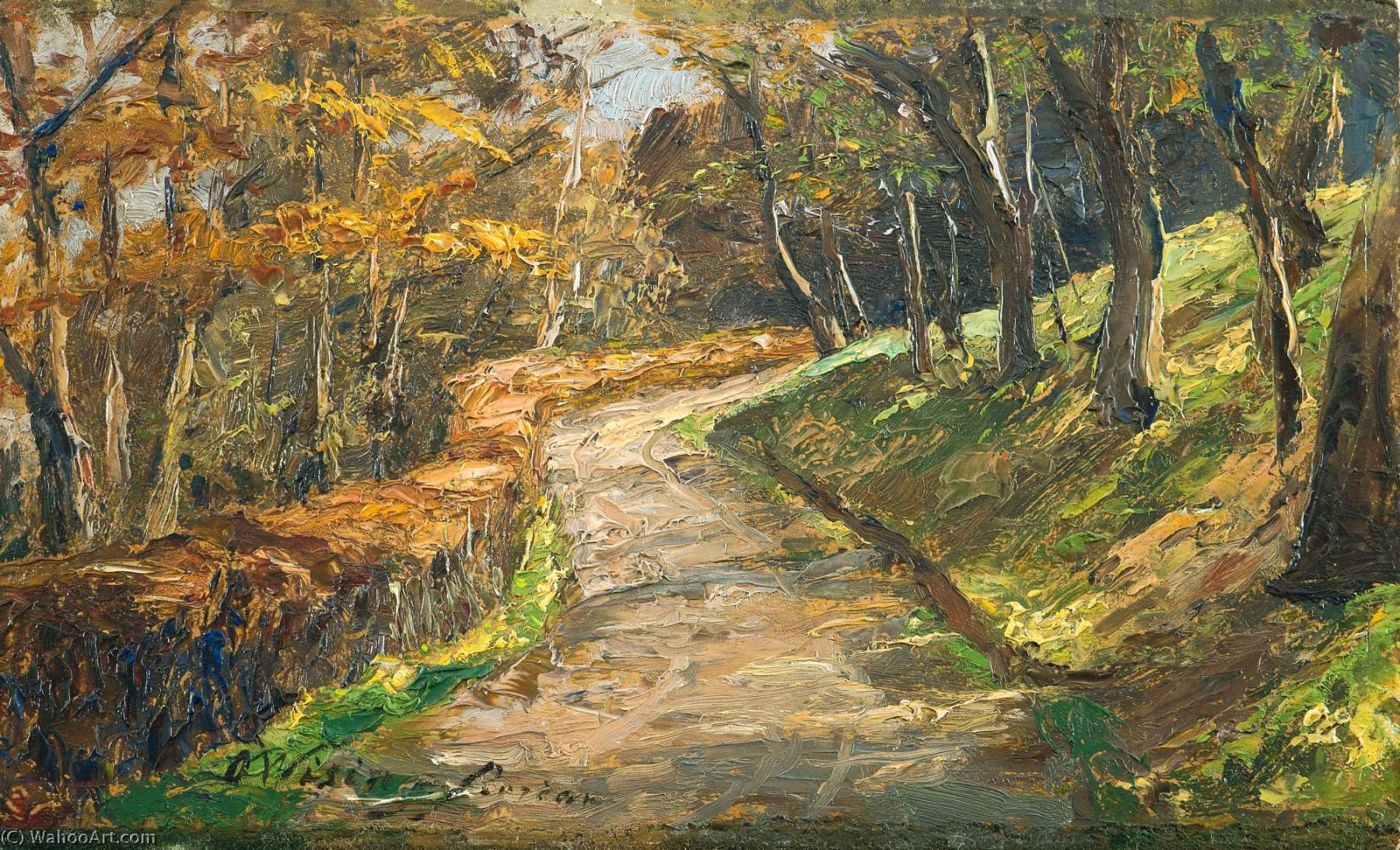 Weg Im Vorfrühling (pathway In Early Spring) — Olga Wisinger-florian