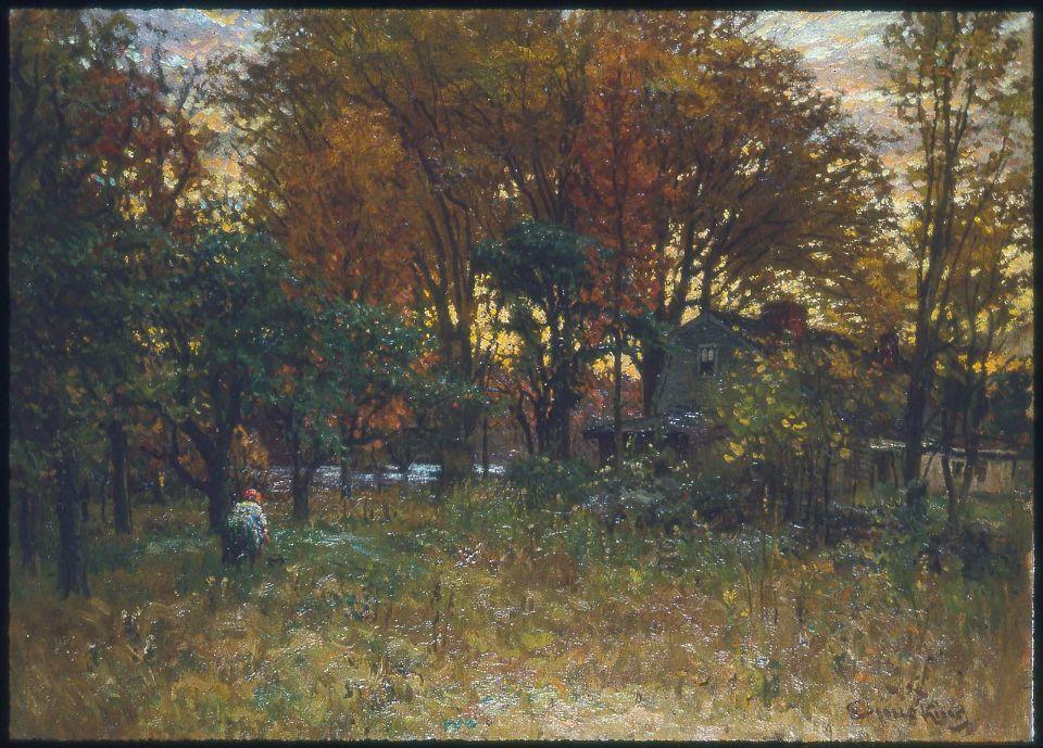 The Old Roundy House On The Neponset River — John Joseph Enneking