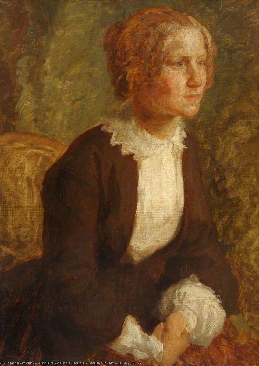Nellie Sickert (1830–1922) — Oswald Adalbert Sickert