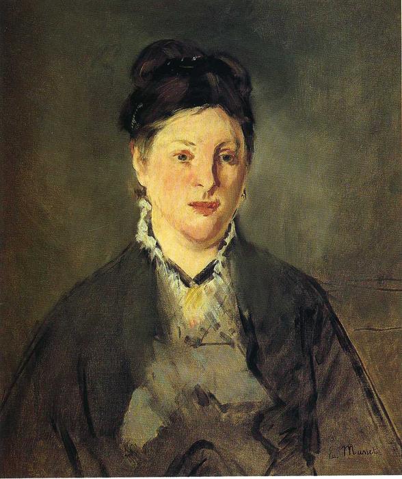 Portrait Of Suzanne Manet — Édouard Manet