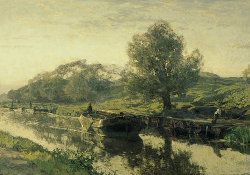 Het Kanaal Bij De Witte Brug — Willem Bastiaan Tholen