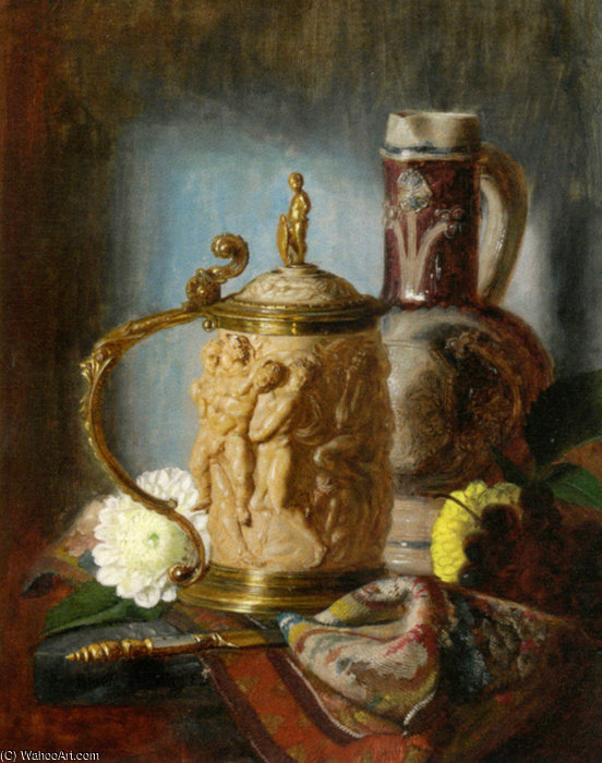 The Ivory Tankard — Blaise Alexandre Desgoffe