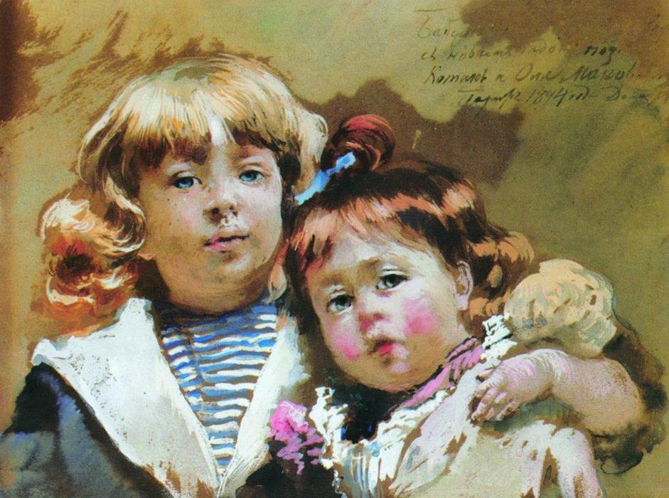 Konstantin And Olga Makovsky — Konstantin Yegorovich Makovsky
